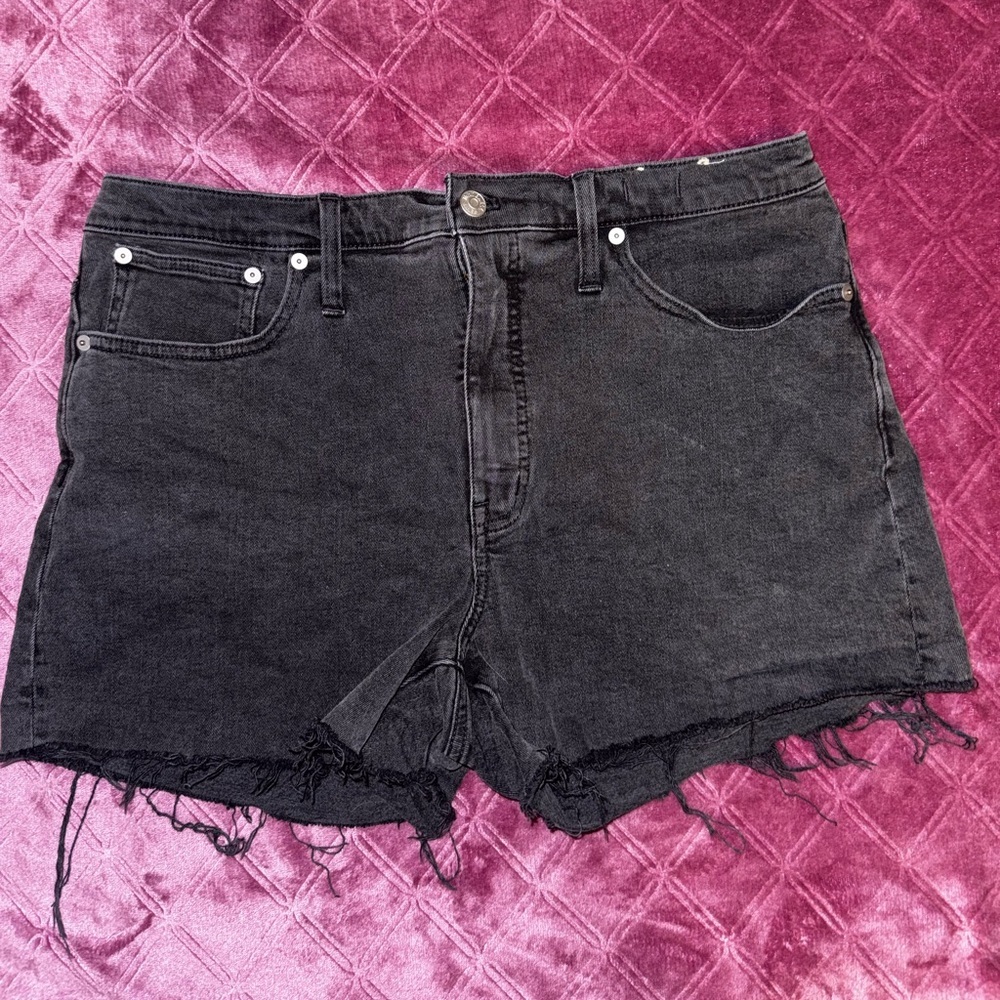 Madewell High-Rise Denim Shorts - Picture 2 of 10